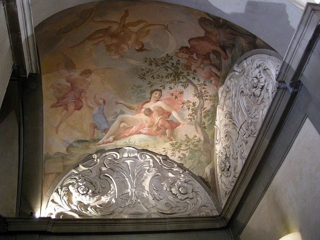 Affreschi a Palazzo Orlandini del Beccuto